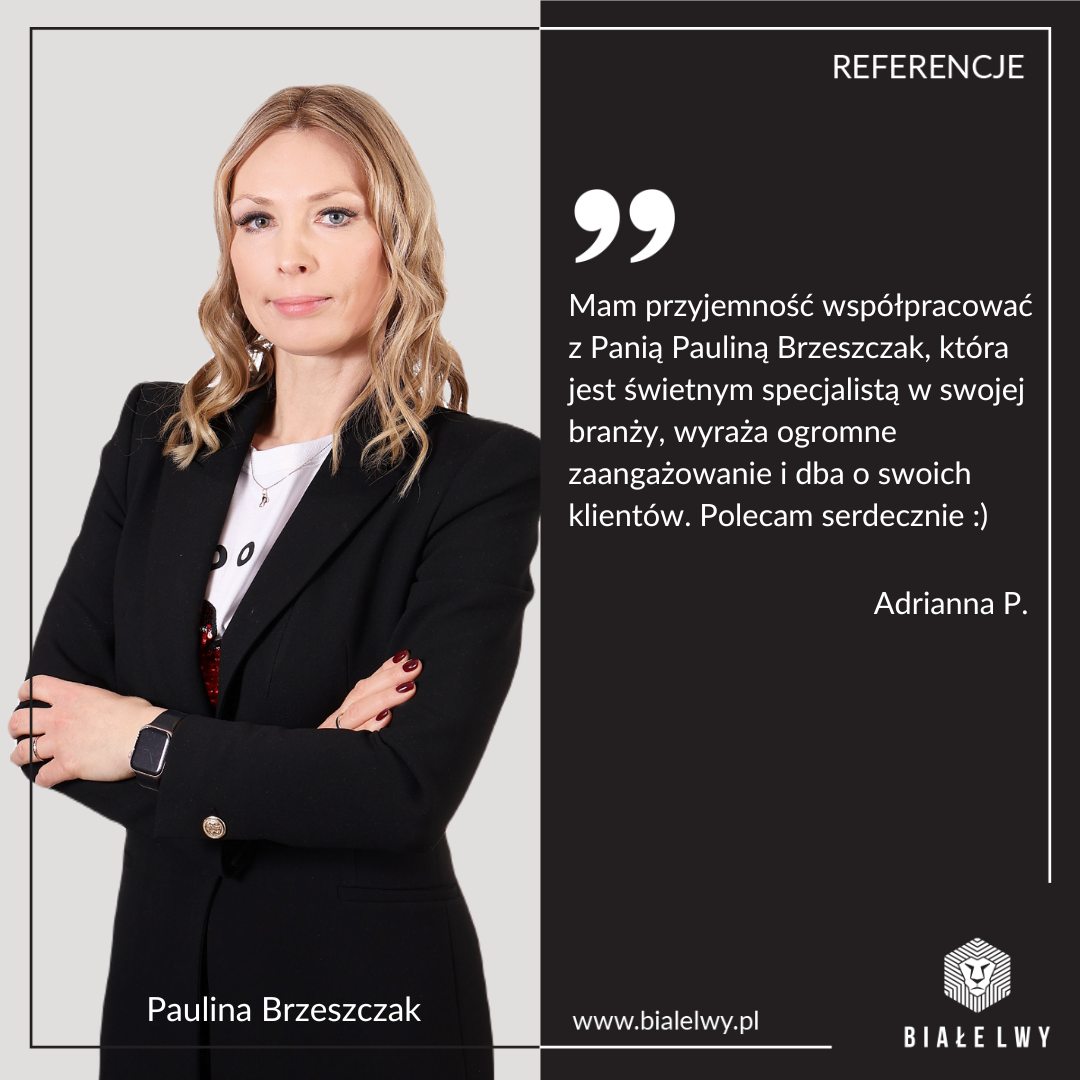Paulina Brzeszczak opinia referencja