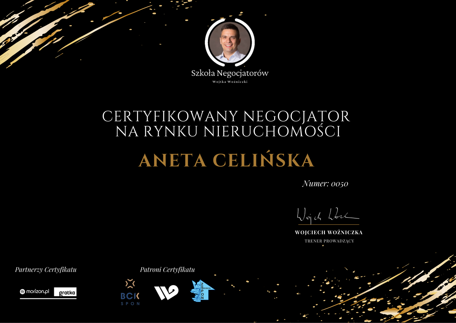 Certyfikowany Negocjator Aneta Celińska